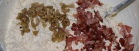 закусочные маффины с оливками и сулугуни. Шаг 2