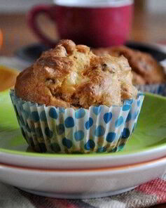 Закусочные маффины с ветчиной и сыром