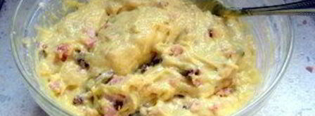 закусочные маффины с ветчиной. Шаг 6