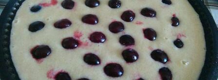 манник с вишней. Шаг 5