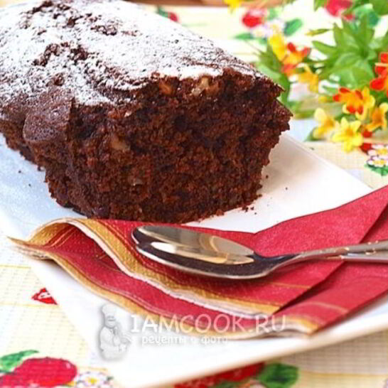 Рецепт постный шоколадный манник