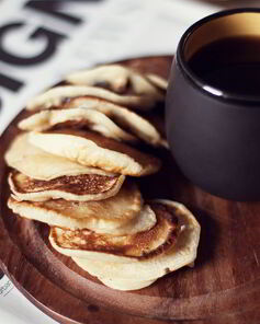 Оладьи с яблоками