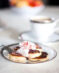 Дрожжевые оладушки