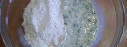 капустные оладушки на кефире. Шаг 6