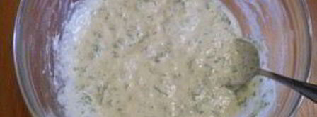 капустные оладушки на кефире. Шаг 7