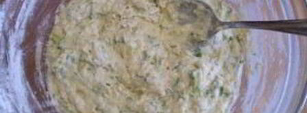 капустные оладушки на кефире. Шаг 9