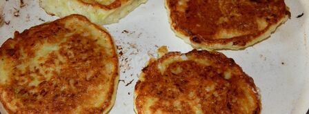 капустные оладьи из капусты. Шаг 8