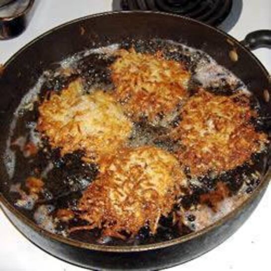 Рецепт картофельные оладьи