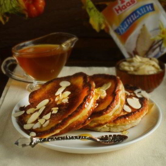 Рецепт миндальные оладьи