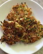 Оладушки из кабачков