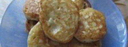 оладушки из творога. Шаг 4