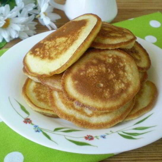 Рецепт оладушки на кефире