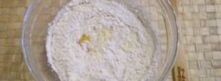 оладушки на кефире. Шаг 3