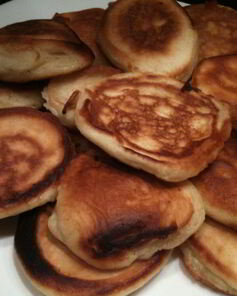 Оладушки на кислом молоке