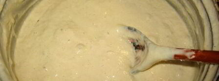 оладушки на минералке. Шаг 2