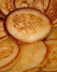 Оладушки на молоке