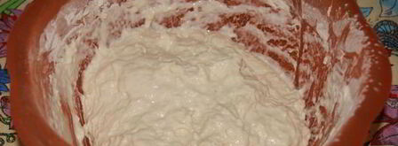 оладушки с ветчиной и сыром. Шаг 3