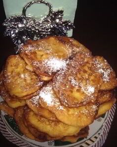 Оладушки с яблоками