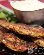 Оладьи из баклажанов