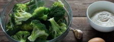 оладьи из брокколи в духовке. Шаг 2