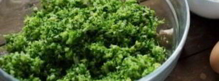 оладьи из брокколи в духовке. Шаг 3