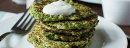 оладьи из брокколи в духовке. Шаг 5