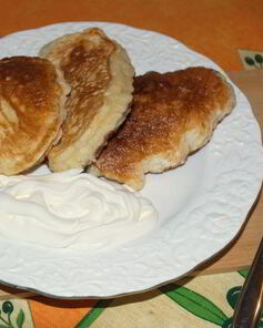 Оладьи из дрожжевого теста