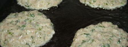 оладьи из индейки. Шаг 5