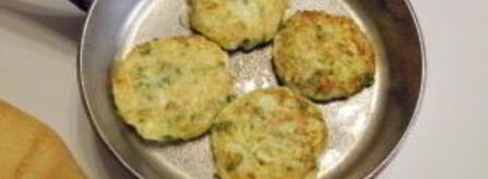 оладьи из кабачков с сыром. Шаг 6