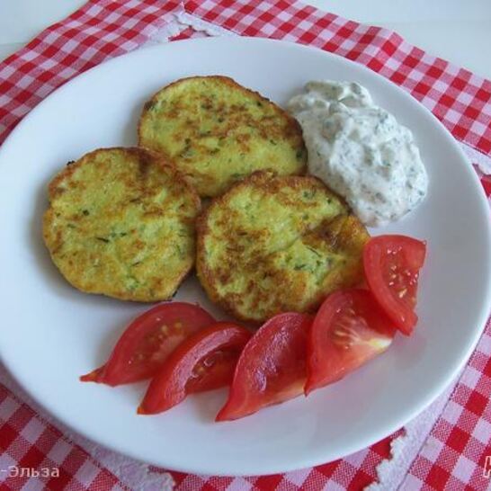 Рецепт оладьи из кабачков