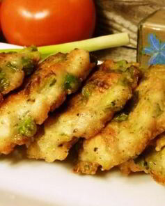 Оладьи из куриного фарша