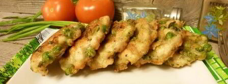 оладьи из куриного фарша. Шаг 5