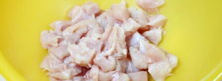 оладьи из куриного филе. Шаг 4