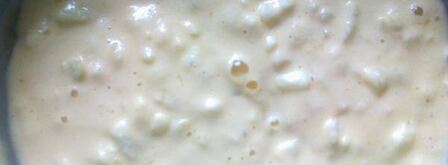 оладьи из манки. Шаг 2