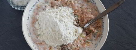 оладьи из рыбных консервов. Шаг 10