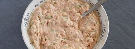 оладьи из рыбных консервов. Шаг 11