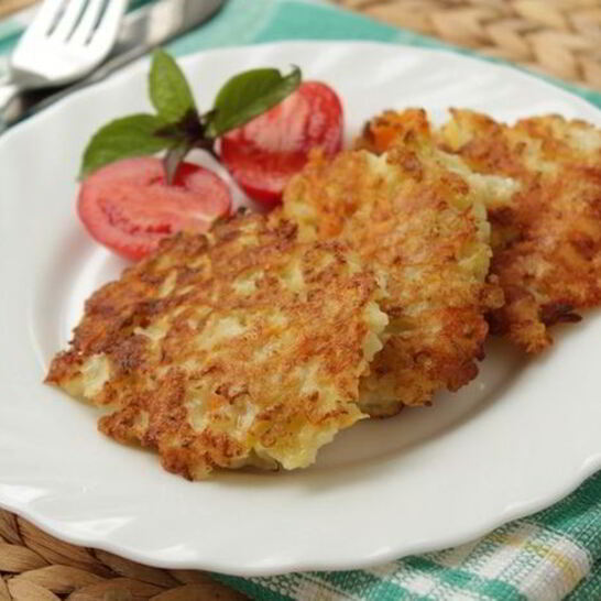 Рецепт оладьи из цветной капусты