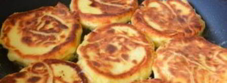 оладьи из творога. Шаг 11