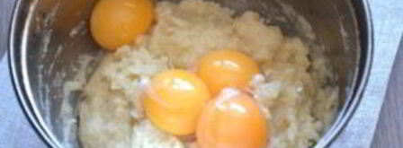 оладьи из заварного теста. Шаг 4