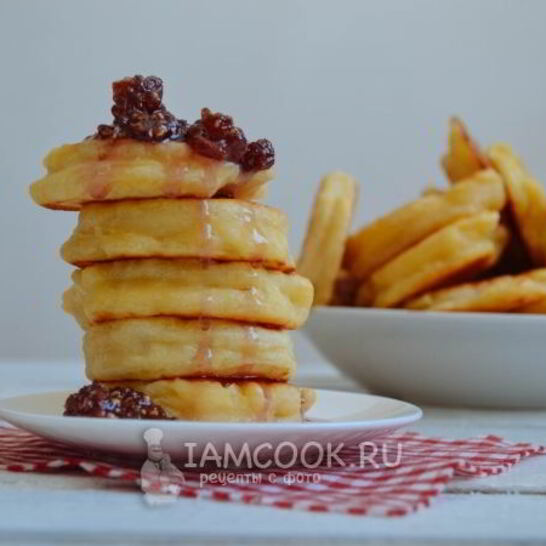 Рецепт оладьи на кефире