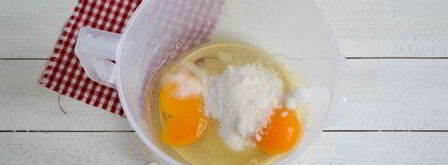 оладьи на кефире. Шаг 3