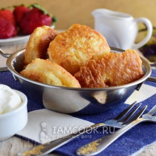 Рецепт оладьи на майонезе