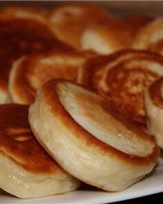 Оладьи на простокваше пышные