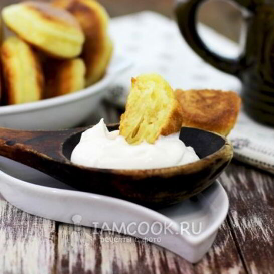 Рецепт оладьи на сметане