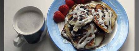 оладьи с черникой. Шаг 13