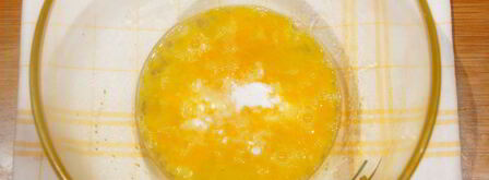 оладьи с грибами. Шаг 3