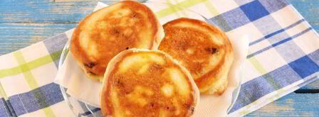 оладьи с изюмом. Шаг 11