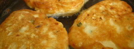 оладьи с луком. Шаг 7