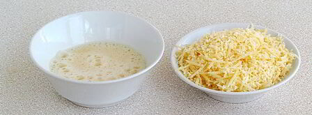 оладьи с зеленым луком. Шаг 2