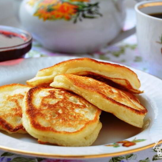 Рецепт оладьи смешать, но не взбалтывать